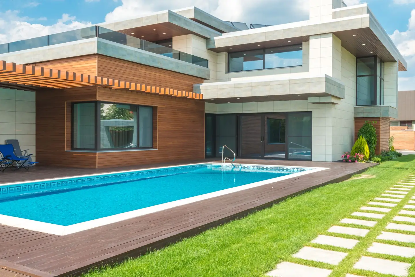 Swimming pool built in Roseville, NSW